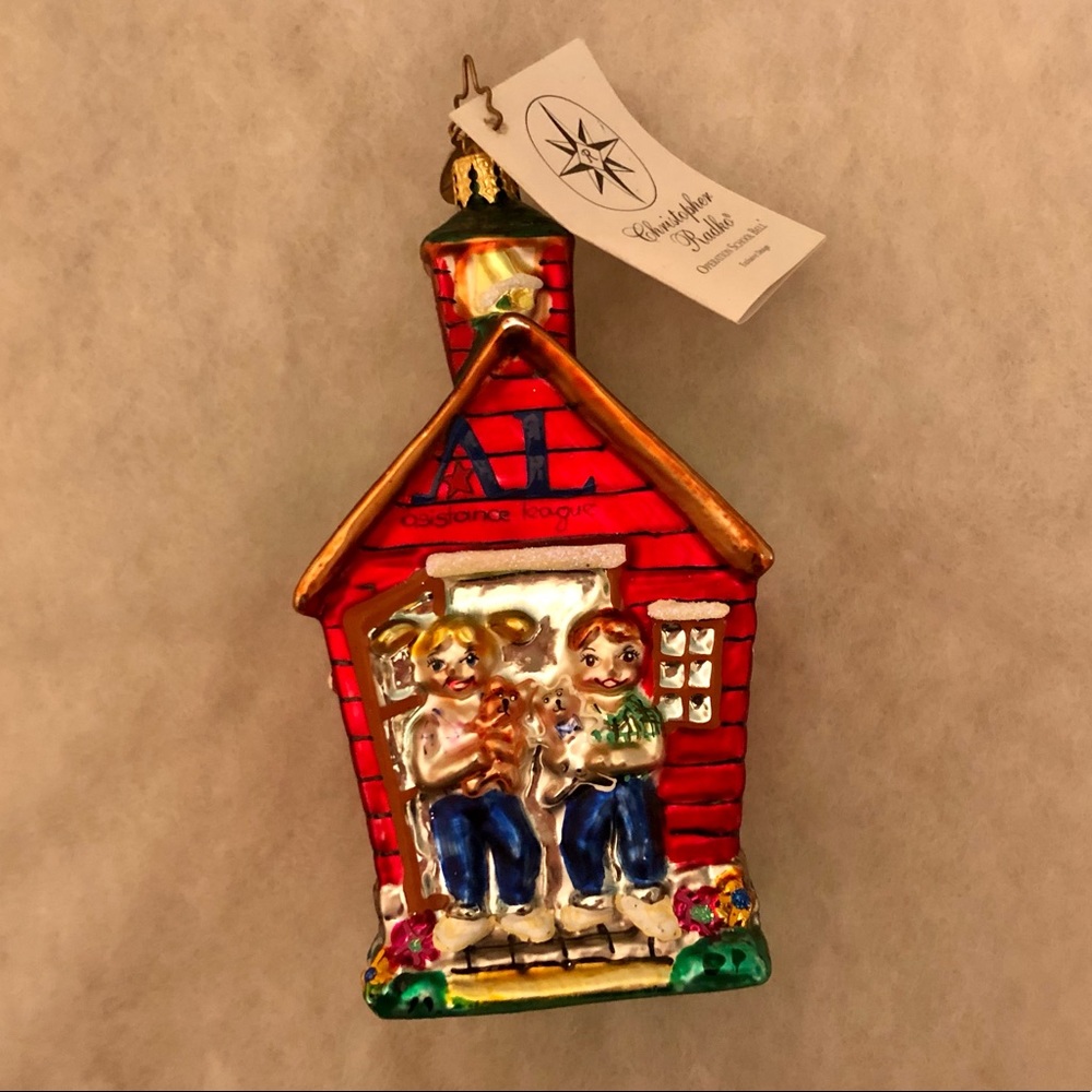 New With Tags Christopher Radko “Operation School Bell” Ornament